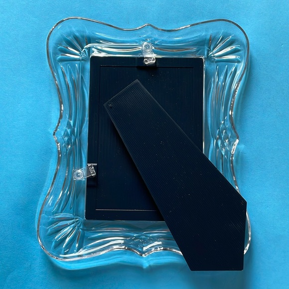 Mikasa Simone Crystal Picture Frame for 4.5 x 6.5 Pic NIB - Picture 6 of 9